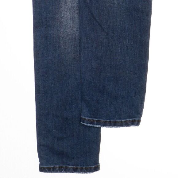 American Blue Skinny Jeans Size 13 Juniors Distressed Dark Wash Stretch 31x30 - Picture 6 of 11